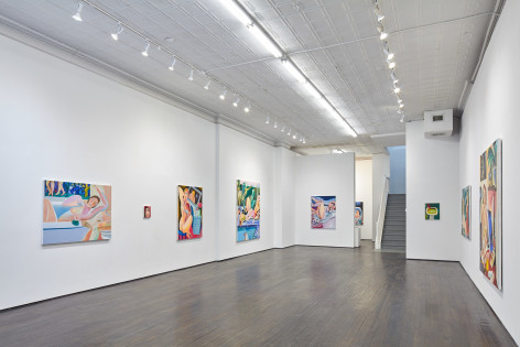 Gallery view of Danielle Orchard paintings