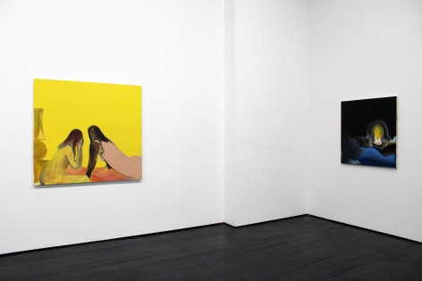Installation view of&nbsp;Bent Idle