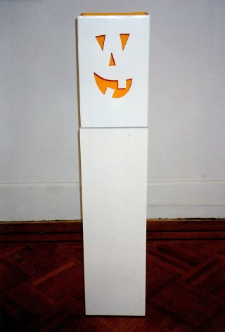 Jack-O-Lantern out of paper