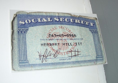 Fake social security card