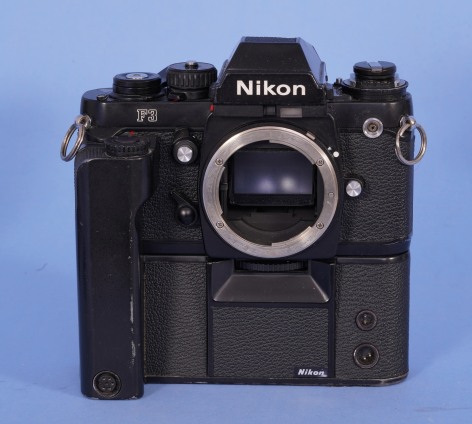 Nikon F3 #180117Black Body with MD-4 Moter Drive #211770