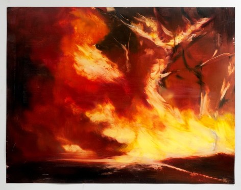 karen marston line of fire painting