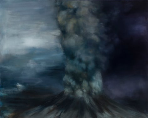 karen marston Eruption, 2015 Oil on linen 48 x 60 cm. / 121.9 x 152.4 cm.