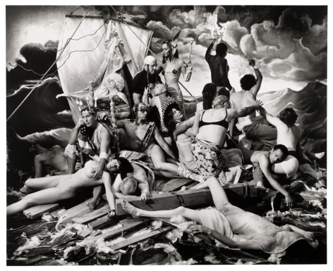 Joel-Peter Witkin, The Raft of George W. Bush, New Mexico, 2006