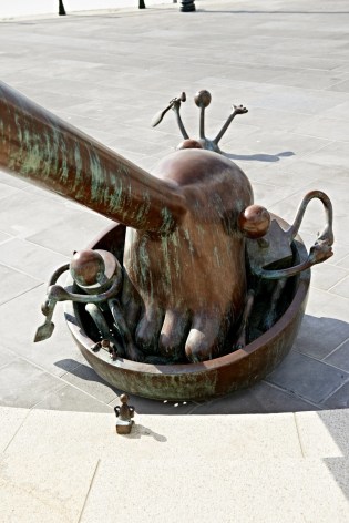 Herring Eater and Three Men in a Boat, Museum Beelden aan Zee, Scheveningen, The Netherlands