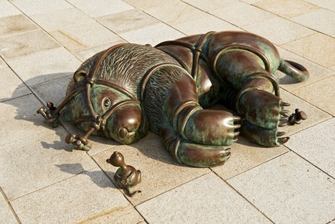 Lion &amp; Mouse, Museum Beelden aan Zee, Scheveningen, The Netherlands