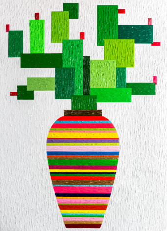 Cactus by Zhenya Xia at Hg Contemporary, founded by Philippe Hoerle-Guggenheim