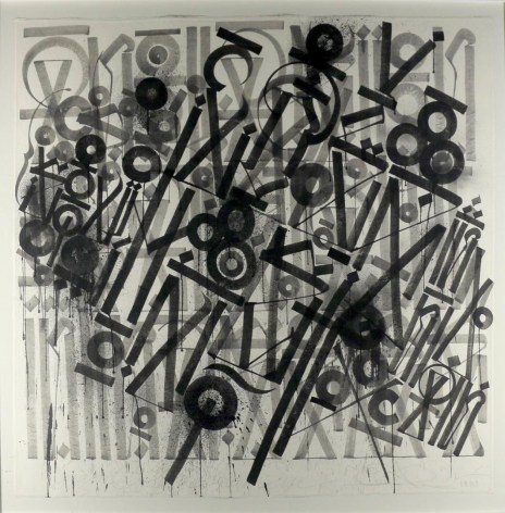 Signs of the Minds Eye by Retna at Hg Contemporary art gallery, founded by Philippe Hoerle-Guggenheim