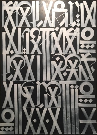Untitled by Retna at Hg Contemporary art gallery, founded by Philippe Hoerle-Guggenheim