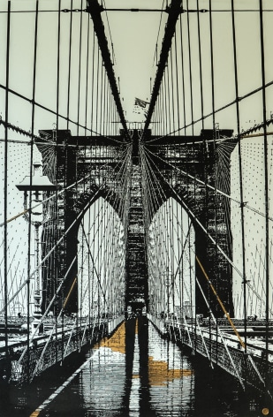 Brooklyn Bridge by Tim Bengel at Hg Contemporary art gallery