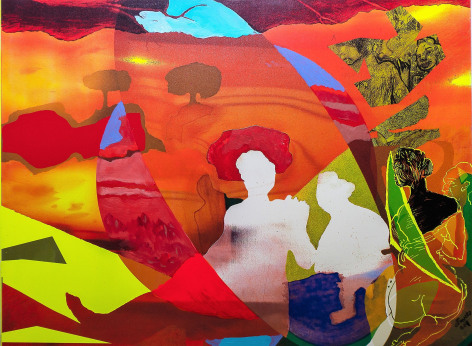 Dama en el lago by Carlos Franco at Hg Contemporary art gallery