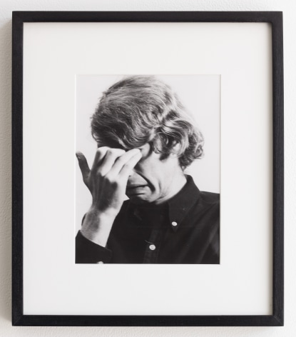 Bas Jan Ader, Study for I&#039;m too sad to tell you