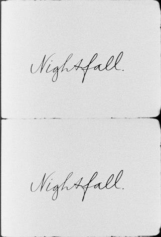 Bas Jan&nbsp;Ader, Nightfall, 1971