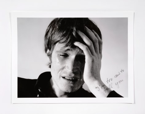 I&rsquo;m too sad to tell you, Digital silver gelatin print on 350 gsm fiber-based paper, unframed