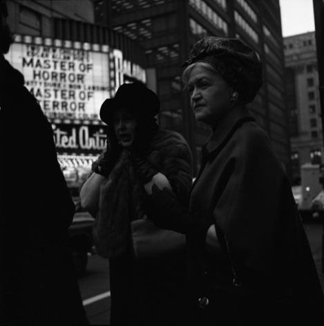 Vivian Maier- Untitled (Marquee, &quot;Master of Horror&quot;)