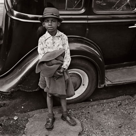 Jerome Liebling - Boy and Car