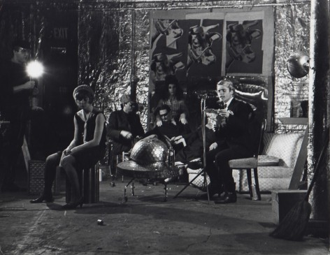 Fred W. McDarrah- Gerard Malanga Reading Poetry in Warhol's Loft During the Filming of Camp