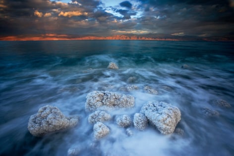 Michael Melford- Boulders Edge the Dead Sea