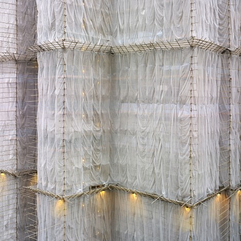 Peter Steinhauer_White Cocoon and Lights, Hong Kong