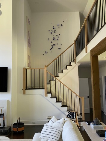 PAUL VILLINSKI, Vector (installation example in Twilight blue)