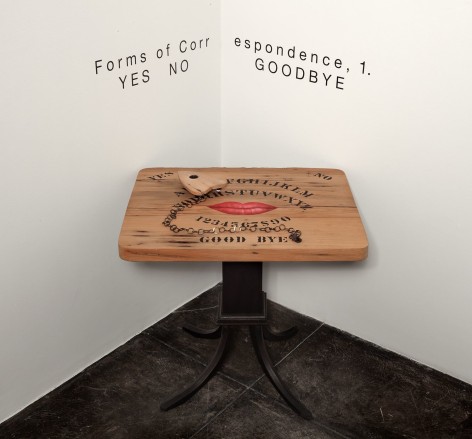 Deborah Luster, Forms of Correspondence, I. (Yes, No, Goodbye), 2014