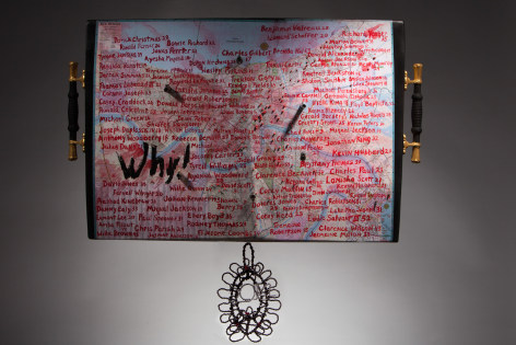 RON BECHET Why? (Is it Easier to Get a Gun Than an Education, A Gun Instead of Help?), 2014