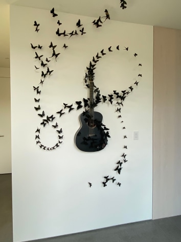 Paul Villinski is most regarded for his bespoke, site-specific installations that appear in numerous museum, corporate, and private collections worldwide. The artist develops unique installations created specifically to complement the particular wall or architectural space. Working closely with the artist and gallery, the client collaborates in the creation of this work as they, themselves, determine the color/finish, pattern/composition, and overall aesthetic.,  