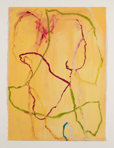 ANASTASIA PELIAS, Automatic (yellow, crimson, olive), 2009