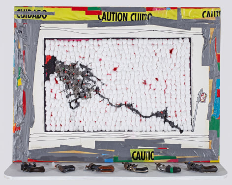 Luis Cruz Azaceta, Shot, 2014