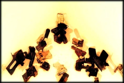 RICO GATSON Gun Drop Echo&nbsp;[detail], 2014