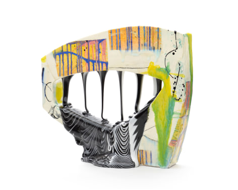 LAUREN MABRY, Glazescape (White), 2021