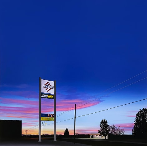 KRISTIN MOORE, Stripes At Sunrise, 2021