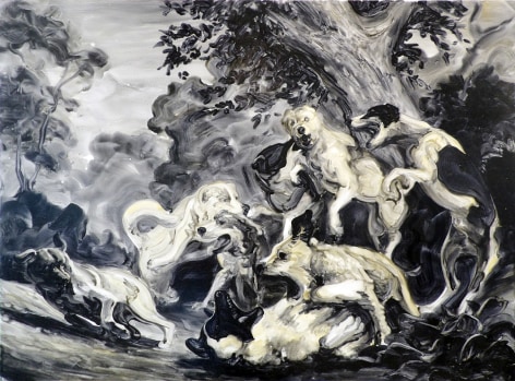 MICHAEL TOLE, Dog Fight, 2016