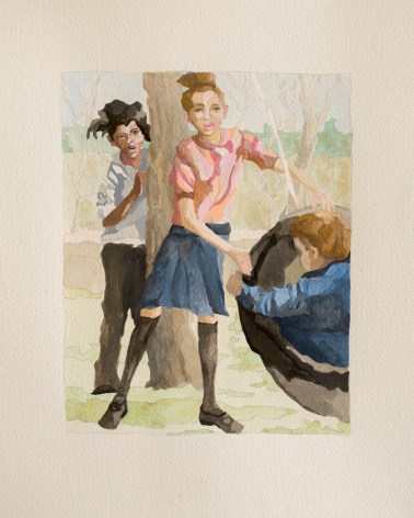 RUTH OWENS, Tag-a-long, study, 2018