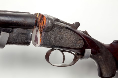 ADAM MYSOCK Looking Down the Barrel of a Gun (Last Judgment)&nbsp;(detail), 2014