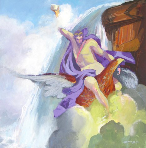 GINGER WILLIAMS COOK, Aquarius: Ganymede, 2024