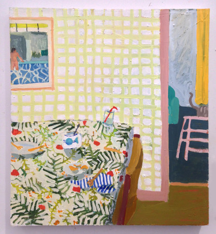 SOPHIE TREPPENDAHL, Hockney in the Kitchen, 2018