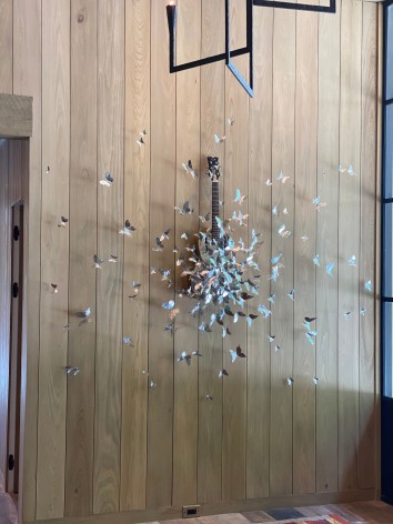 Paul Villinski is most regarded for his bespoke, site-specific installations that appear in numerous museum, corporate, and private collections worldwide. The artist develops unique installations created specifically to complement the particular wall or architectural space. Working closely with the artist and gallery, the client collaborates in the creation of this work as they, themselves, determine the color/finish, pattern/composition, and overall aesthetic.,  