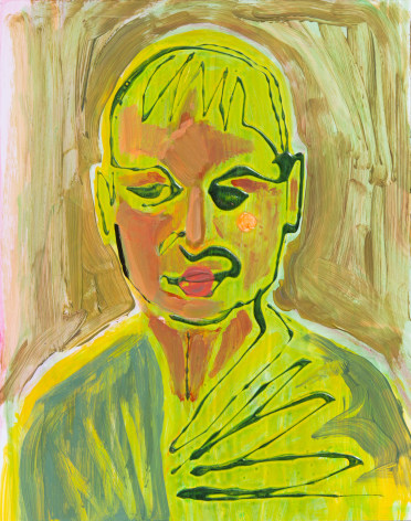 AMANDA JOY BROWN, Green Shawl, 2023