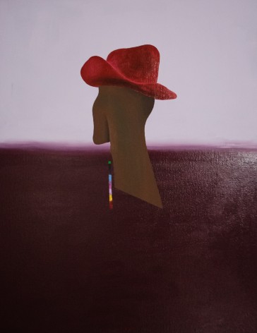 TRENITY THOMAS, Cowboy Looks Left, 2019