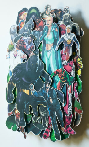 TONY DAGRADI, Black Panther (side view), 2019