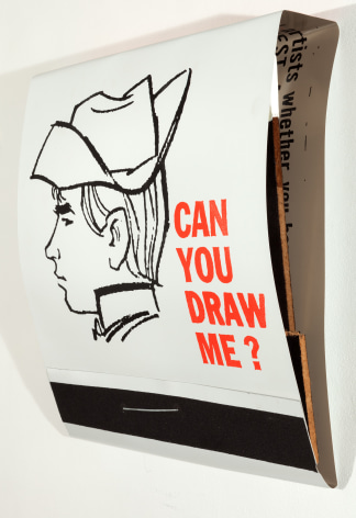 SKYLAR FEIN, Can You Draw Me? (Cowboy) [side view], 2014