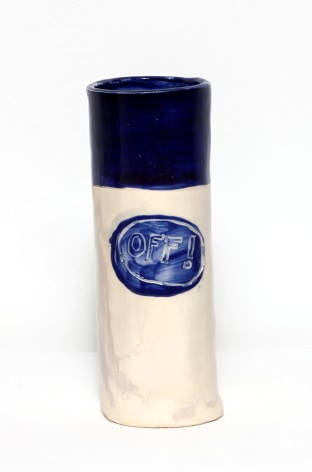 LISA SANDITZ, OFF Canister Highball Glass 4, 2018-2019