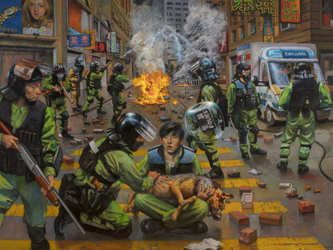 STEPHEN TANIS, Policing (Hong Kong), 2021