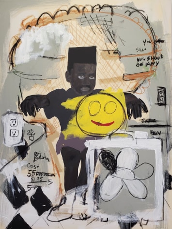 JAMMIE HOLMES, You Should Be Happy, 2019