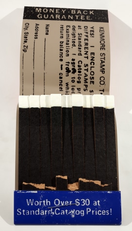 SKYLAR FEIN, 1000 Stamps (JFK) [interior view], 2014