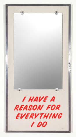 SKYLAR FEIN, I Have a Reason for Everything I Do (Red), 2019