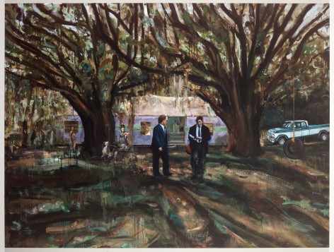 ANDREW LYMAN, Darkened Meetings, 2018