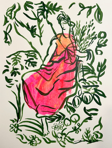 GINGER WILLIAMS COOK, Virgo Study, 2024