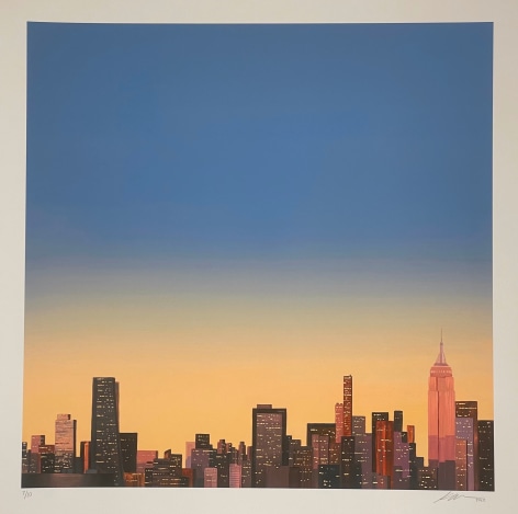 KRISTIN MOORE, New York (Golden Hour) [Hand Embellished], 2023